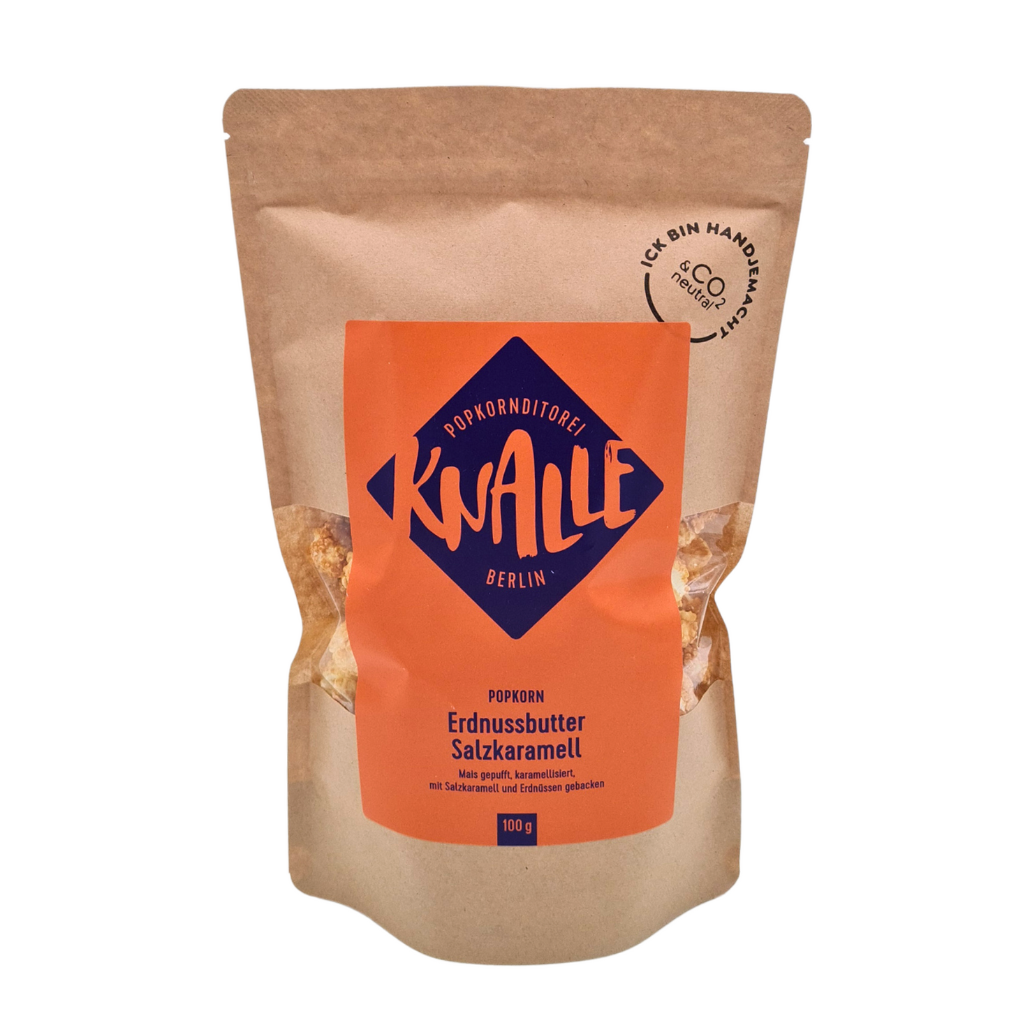 Popkorn "Erdnussbutter Salzkaramell" 1
