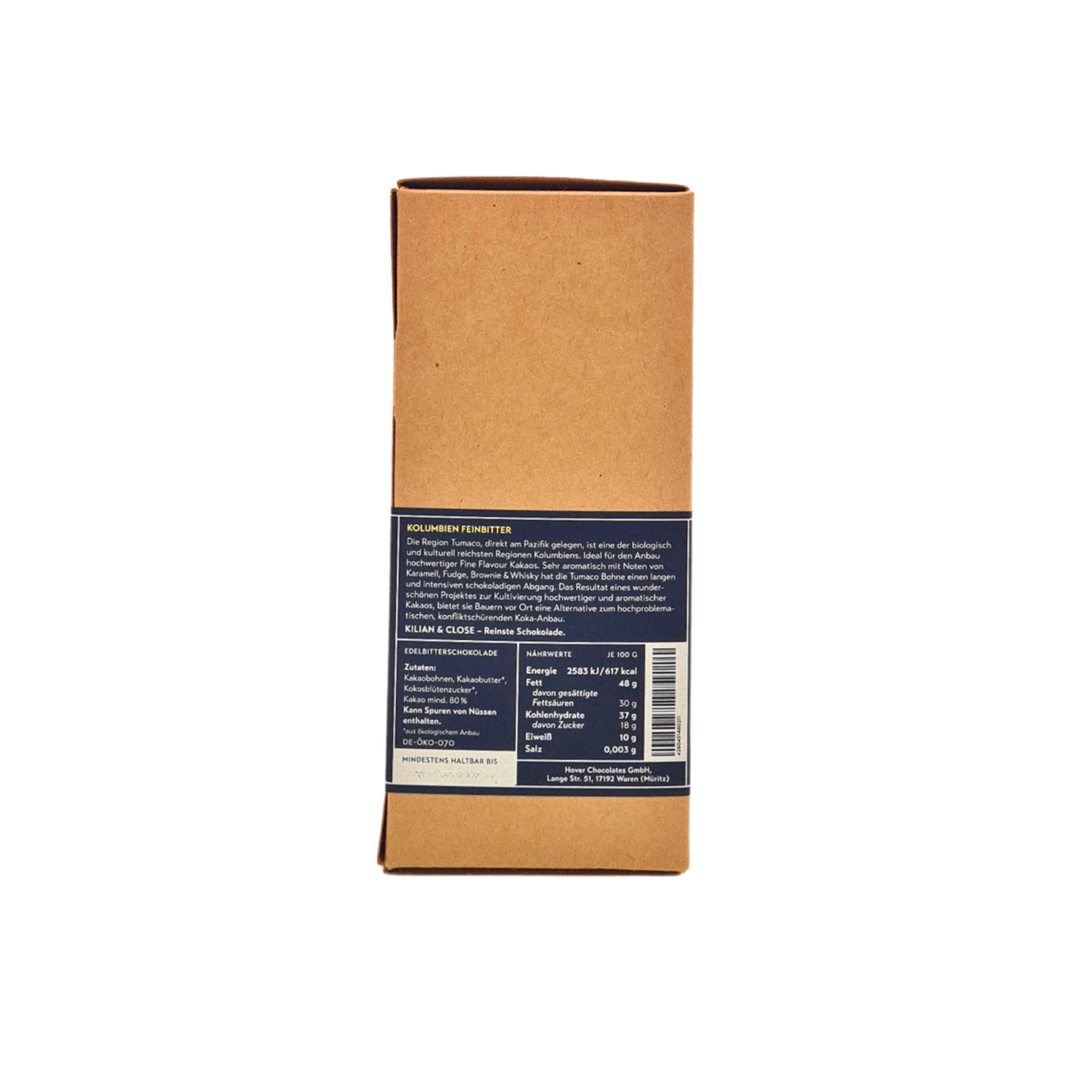 Schokolade "Pure Feinbitter" (80%) 2