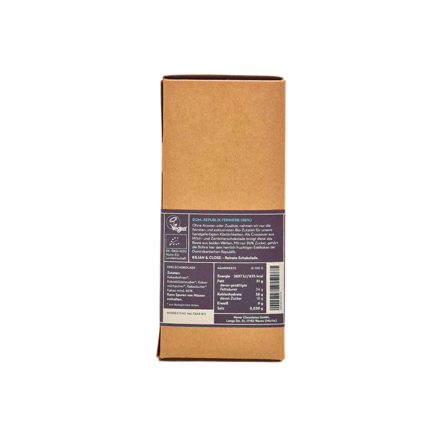 Schokolade "Pure Feinherb" (66%) 2