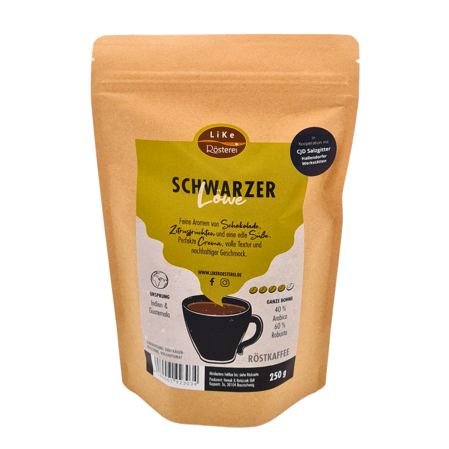 Kaffee - Schwarzer Löwe 1