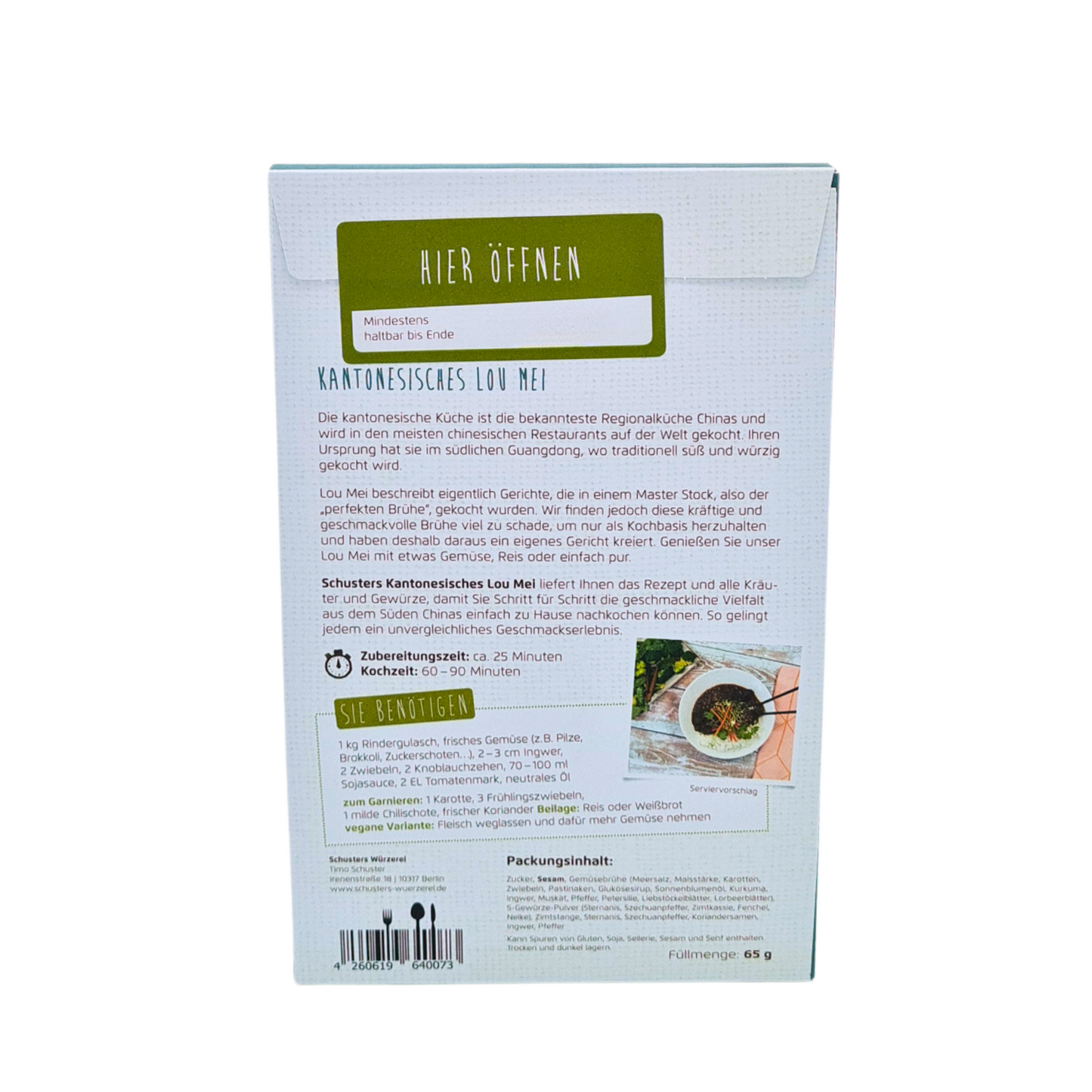 Gewürzmischung "Kantonesisches Lou Mei" 2