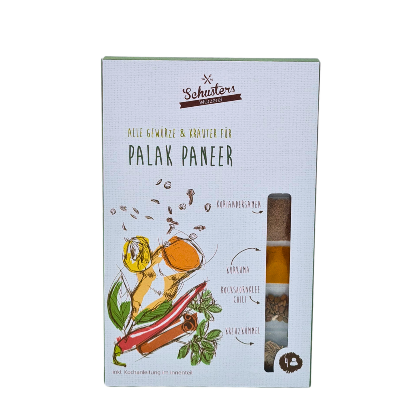 Gewürzmischung "Palak Paneer" 1