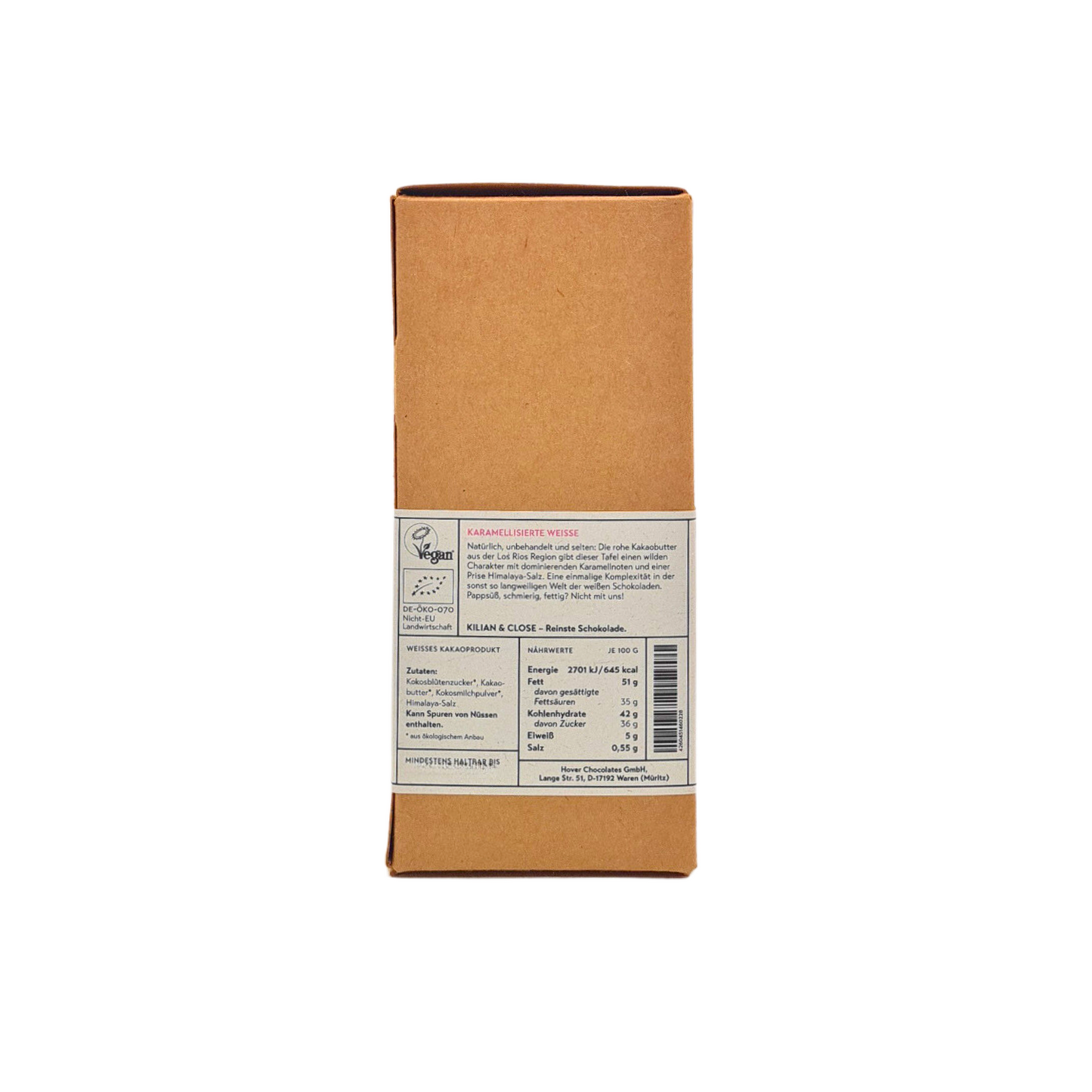 Schokolade "Karamellisierte Weisse" (33%) 2