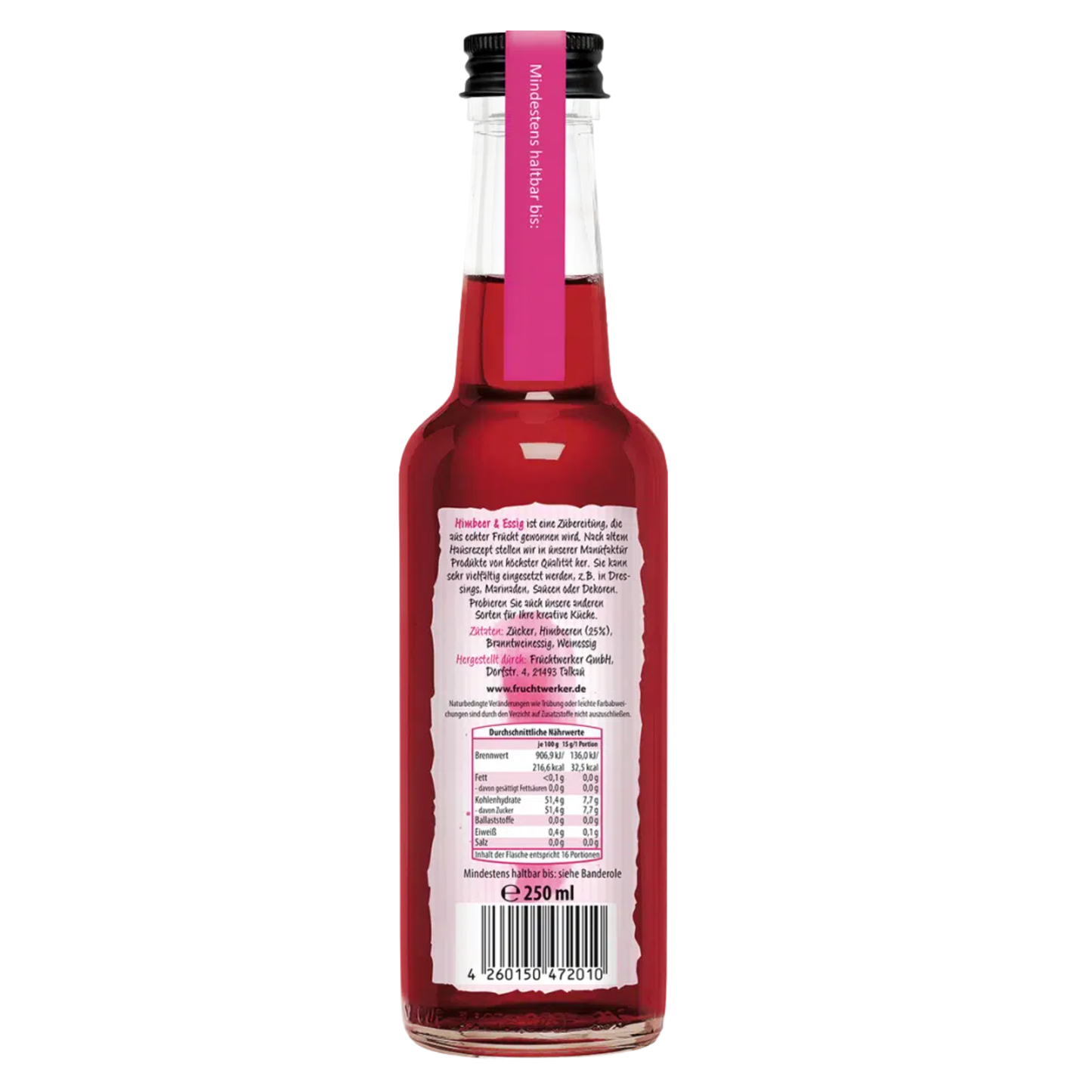 Himbeer & Essig von Fruchtwerker