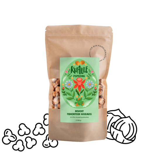 Popkorn "Nougat Piemonteser Nuss" Oster-Edition