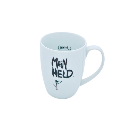 Tasse "Mein Held" 1