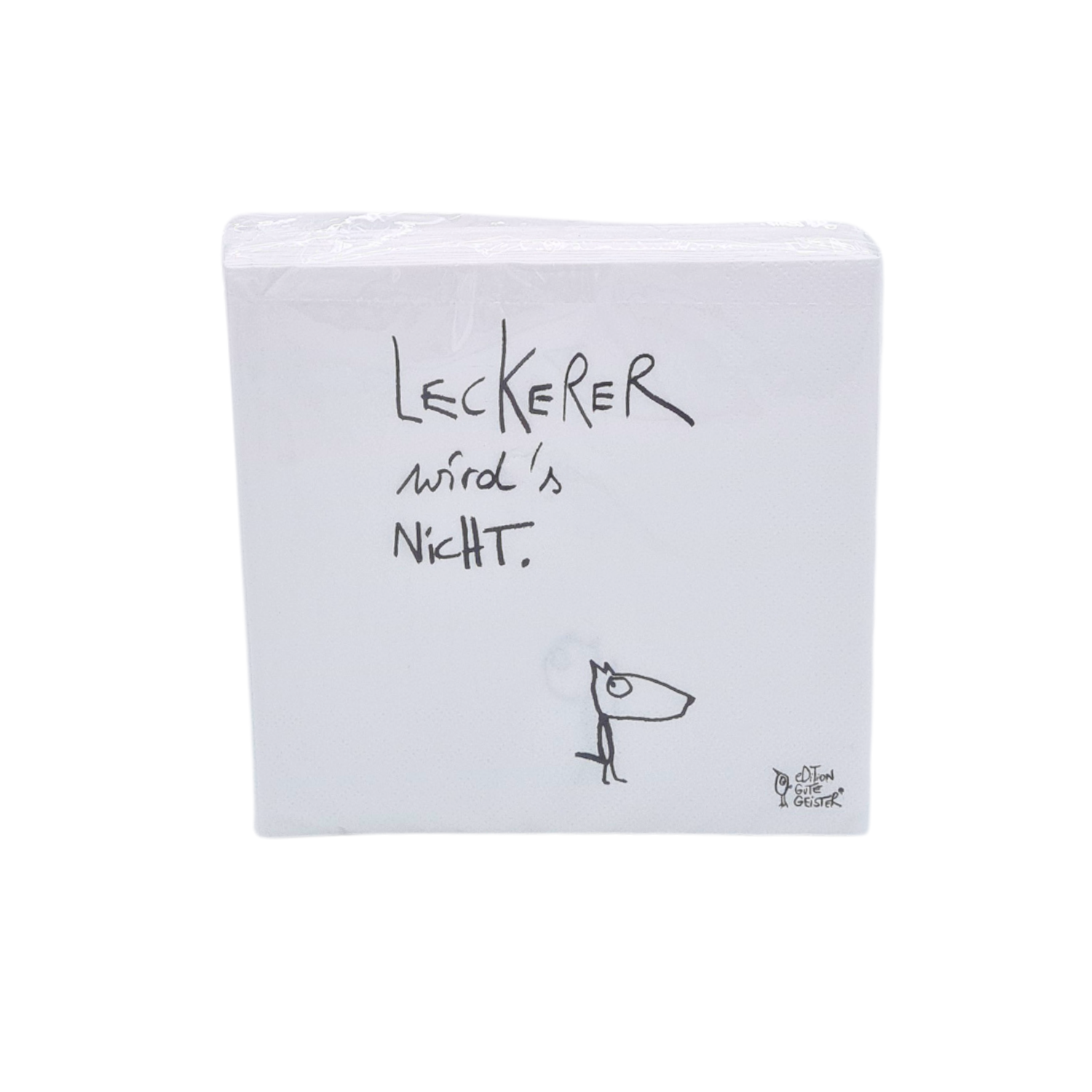 Servietten "Leckerer wird´s nicht" 1