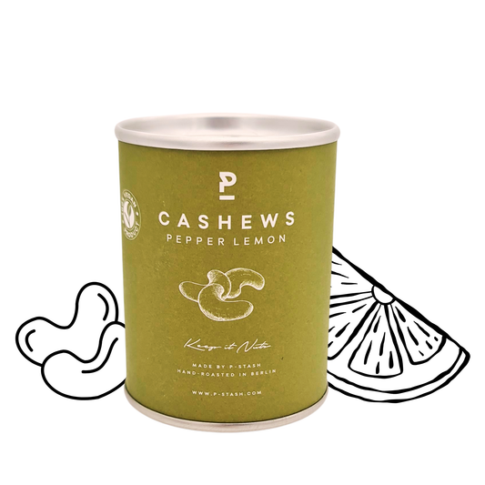 P-Stash Cashewkerne Pepper Lemon