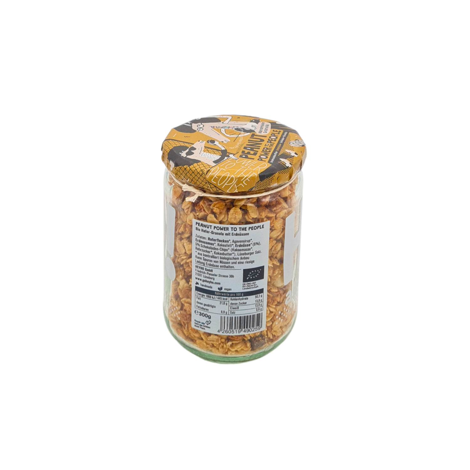 Bio-Hafer Granola "Peanut Power to the People" 3