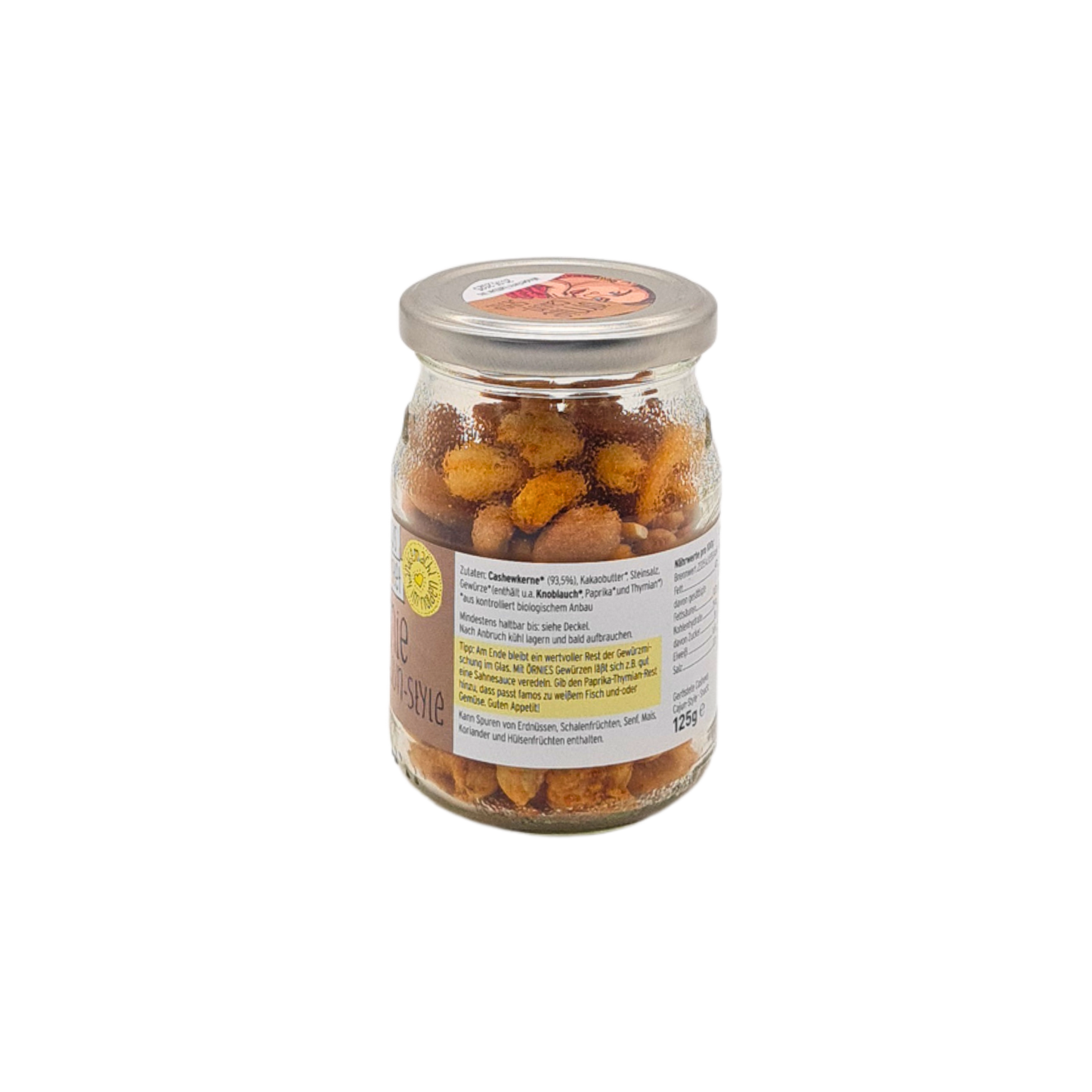 Bio-Cashews "Örnie Cajun Style" (geröstet) 4