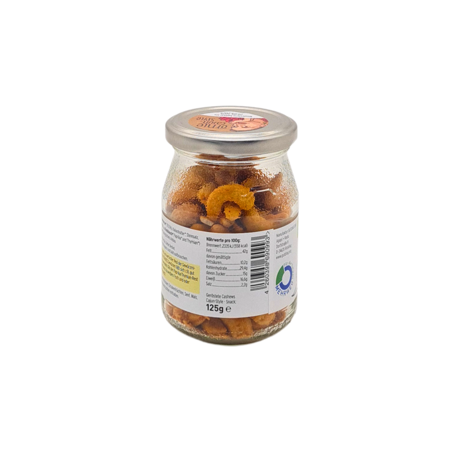 Bio-Cashews "Örnie Cajun Style" (geröstet) 5